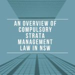 Compulsory Strata Management Law in NSW